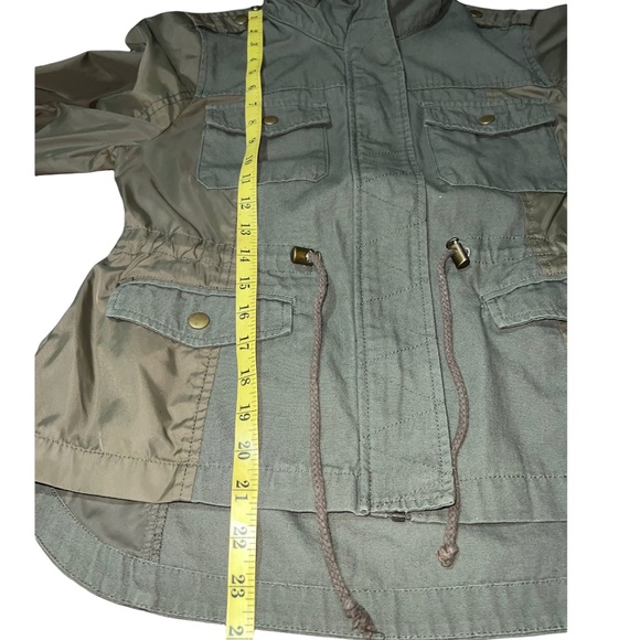 American Rag Olive Green Military Utility Jacket - Picture 14 of 16
